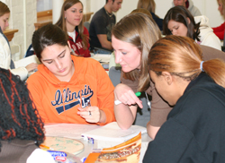 Students in the Merit lab