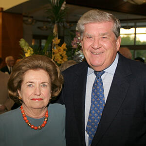 Photo of Connie Springborn standing next to Robert Springborn